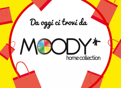 Da oggi ci trovi a Napoli, da MOODY Home Collection.